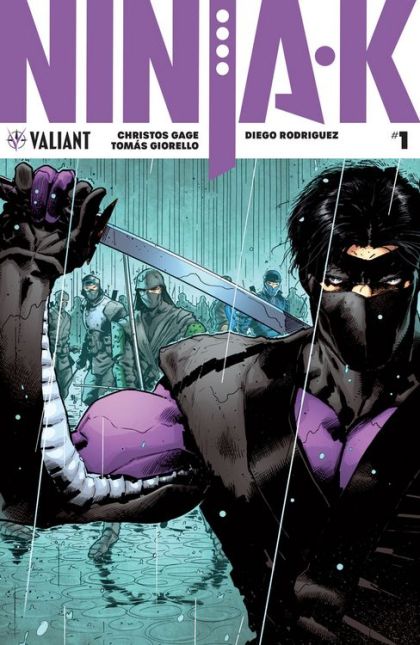 Ninja-K The Ninja Files, Part 1 |  Issue#1A | Year:2017 | Series:  | Pub: Valiant Entertainment | Cvr A Hairsine