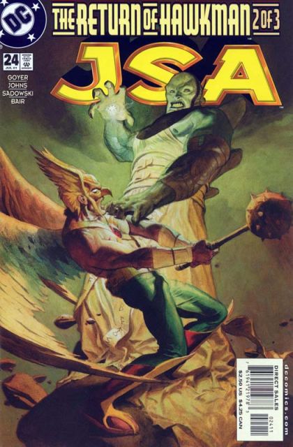 JSA, Vol. 1 The Return of Hawkman, Part 2: Icarus Fell |  Issue