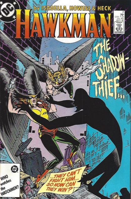 Hawkman, Vol. 2 Shadows... |  Issue#2A | Year:1986 | Series: Hawkman | Pub: DC Comics | Direct Edition