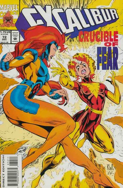 Excalibur, Vol. 1 Ooohhh... Siena! |  Issue#72A | Year:1993 | Series: Excalibur | Pub: Marvel Comics |