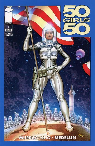 50 Girls 50 Shakedown |  Issue#1B | Year:2011 | Series:  | Pub: Image Comics | 2nd Printing