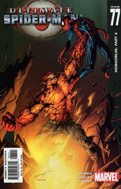 Ultimate Spider-Man, Vol. 1 Hobgoblin, Part 6 |  Issue#77A | Year:2005 | Series: Spider-Man | Pub: Marvel Comics | Direct Edition