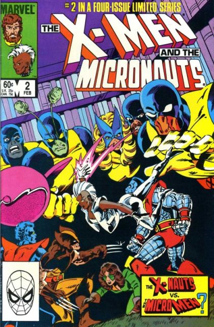 The X-Men and the Micronauts Into the Abyss! |  Issue#2A | Year:1983 | Series: X-Men | Pub: Marvel Comics |