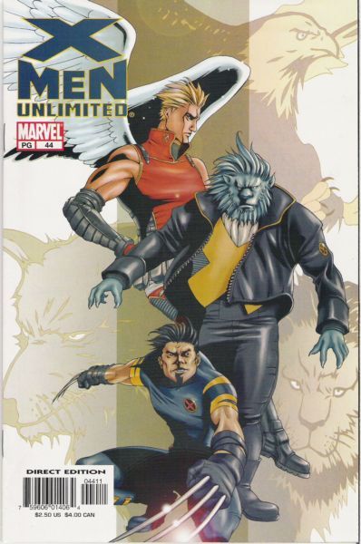 X-Men Unlimited, Vol. 1 Can They Suffer? |  Issue#44A | Year:2003 | Series: X-Men | Pub: Marvel Comics | Mizuki Sakakibara Regular