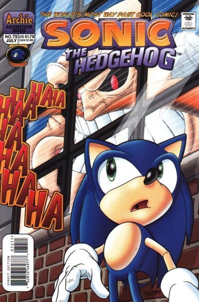 Sonic the Hedgehog, Vol. 2  |  Issue#72A | Year:1999 | Series: Sonic The Hedgehog | Pub: Archie Comic Publications | Direct Edition