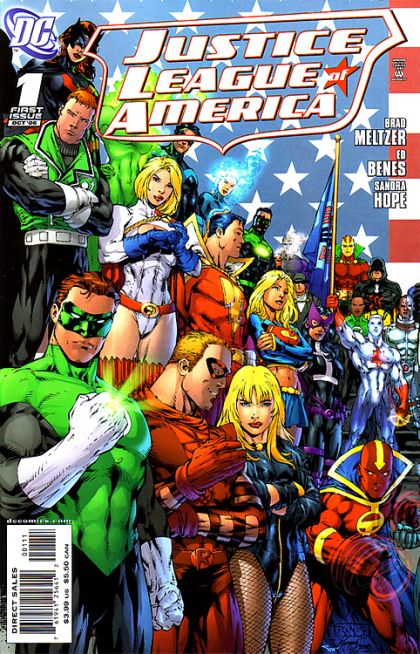 Justice League of America, Vol. 2 The Tornado's Path, Chapter One: Life |  Issue#1A | Year:2006 | Series: Justice League | Pub: DC Comics | Ed Benes Regular
