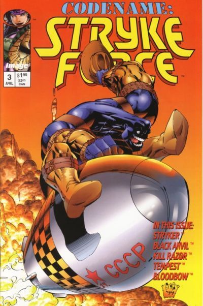 Codename: Stryke Force  |  Issue#3A | Year:1994 | Series: Codename: Stryke Force | Pub: Image Comics | Direct Edition