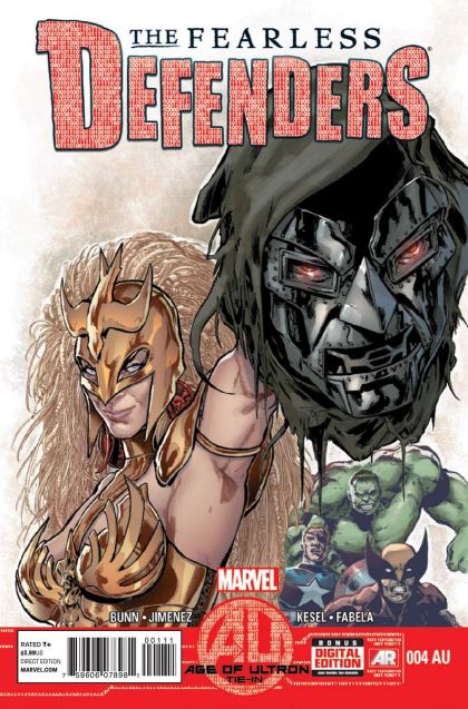 The Fearless Defenders Age of Ultron - Age Of Ultron Tie In |  Issue#4AU | Year:2013 | Series: Defenders | Pub: Marvel Comics