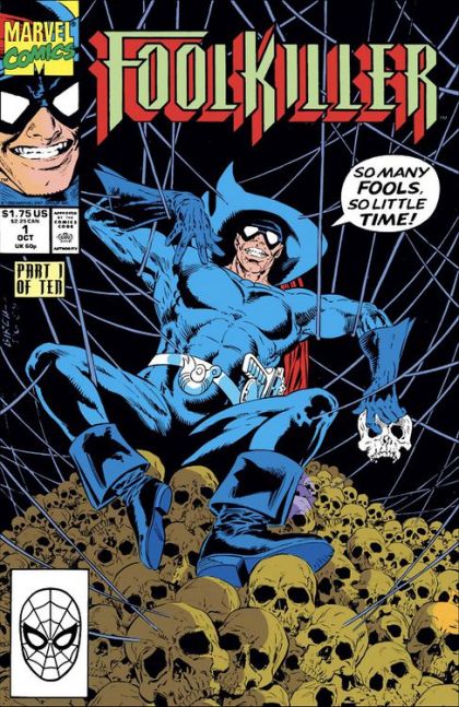 Foolkiller, Vol. 1 Mad...As In Angry |  Issue#1A | Year:1990 | Series: Foolkiller | Pub: Marvel Comics | Direct Edition