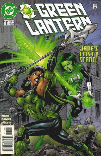 (Signed by RON MARZ) Green Lantern, Vol. 3 Fatal Attraction |  Issue#111A | Year:1999 | Series: Green Lantern | Pub: DC Comics | Direct Edition