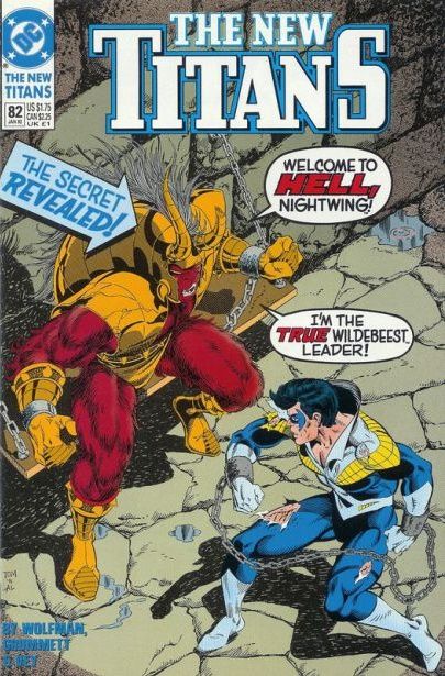 The New Titans The Jericho Gambit, The Saviors |  Issue#82 | Year:1992 | Series: Teen Titans | Pub: DC Comics |
