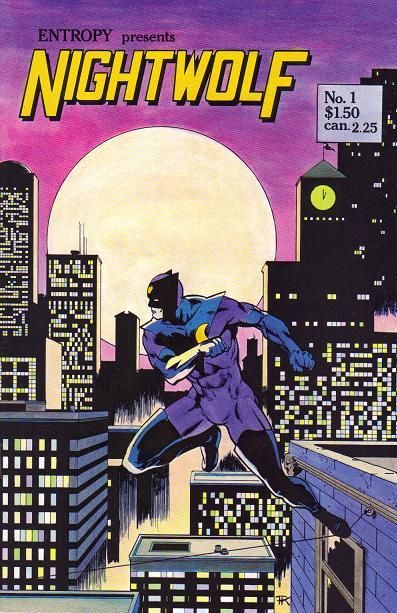 Nightwolf (Entropy Enterprises) King of Spades |  Issue#1 | Year:1987 | Series:  | Pub: Entropy Enterprises |
