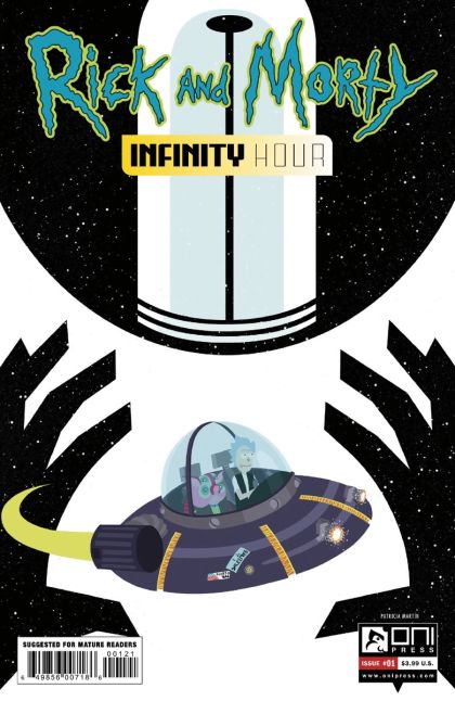 Rick and Morty: Infinity Hour  |  Issue#1B | Year:2022 | Series: Rick and Morty | Pub: Oni Press | Patricia Martín Variant