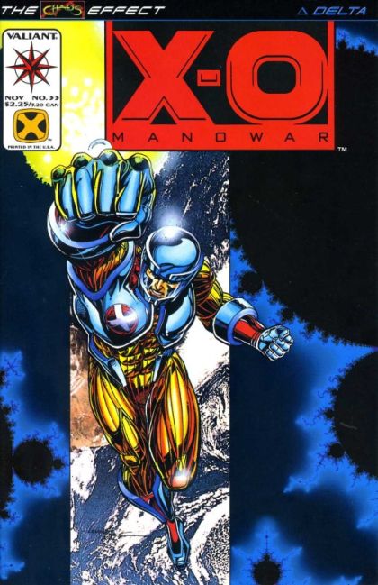 X-O Manowar, Vol. 1 The Chaos Effect - Delta, The Gathering, Part 3 |  Issue#33 | Year:1994 | Series: X-O Manowar | Pub: Valiant Entertainment |