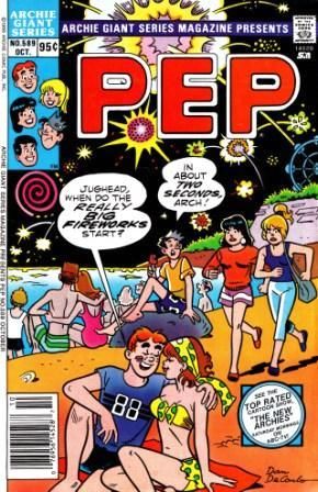 Archie Giant Series Pep |  Issue#589B | Year:1988 | Series:  | Pub: Archie Comic Publications | Newsstand Edition