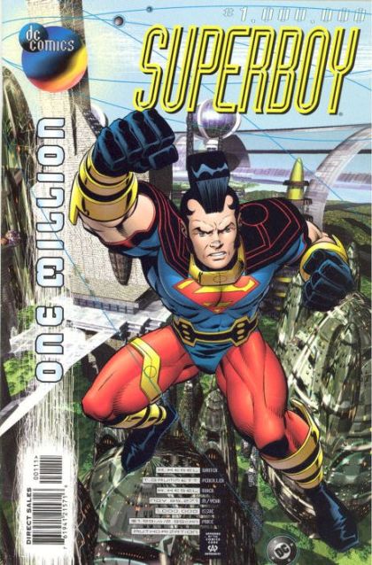 Superboy, Vol. 3 One Million - OMAC: One Million And Counting |  Issue#1000000A | Year:1998 | Series: Superboy | Pub: DC Comics | Direct Edition