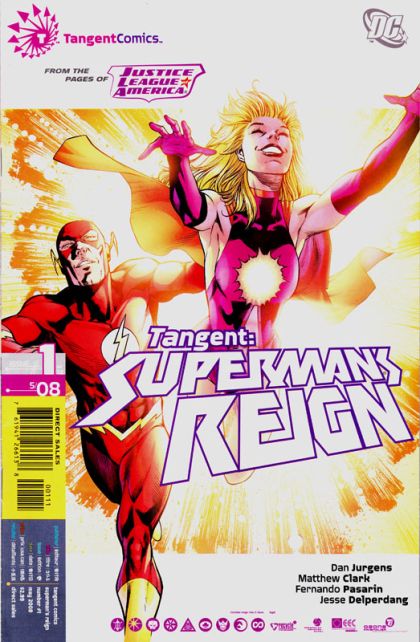 Tangent: Superman's Reign Tangent: Superman's Reign, Chapter One / History Lesson: Chapter One |  Issue#1 | Year:2008 | Series: Tangent | Pub: DC Comics |