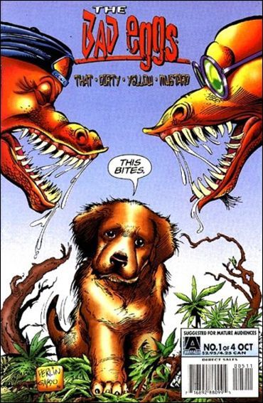 Bad Eggs: That Dirty Yellow Mustard Dinophobia |  Issue#1 | Year:1996 | Series:  | Pub: Acclaim Comics |