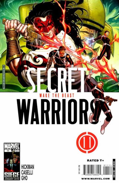 Secret Warriors Wake the Beast, Part One |  Issue#11 | Year:2009 | Series:  | Pub: Marvel Comics |