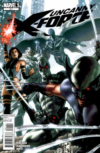 Uncanny X-Force, Vol. 1 Five Point One |  Issue#5.1 | Year:2011 | Series: X-Force | Pub: Marvel Comics | Simone Bianchi Regular