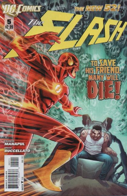 Flash, Vol. 4  |  Issue#5A | Year:2012 | Series: Flash | Pub: DC Comics | Francis Manapul Cover