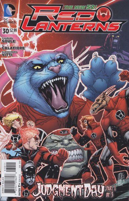 Red Lanterns Judgment Day - Part 1 |  Issue#30 | Year:2014 | Series:  | Pub: DC Comics |