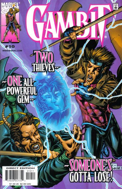 Gambit, Vol. 3 Waiting for the Princess |  Issue#10A | Year:1999 | Series: Gambit | Pub: Marvel Comics | Direct Edition