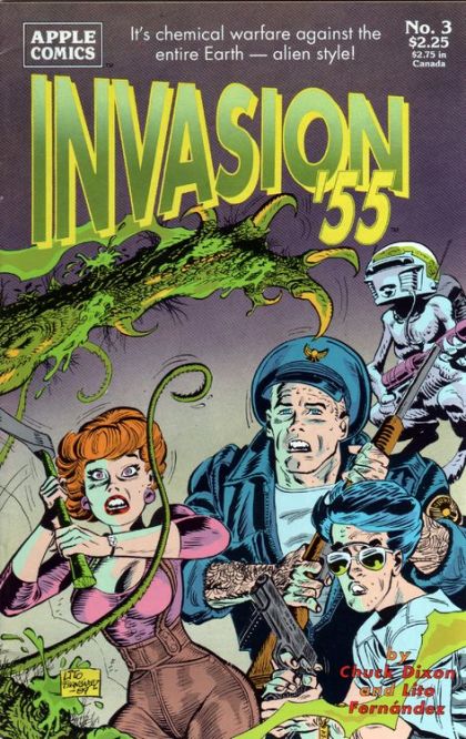 Invasion '55  |  Issue#3 | Year: | Series:  | Pub: Apple Comics |