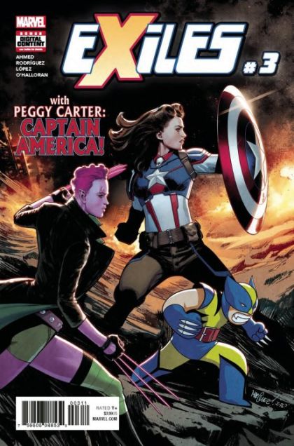 Exiles, Vol. 3  |  Issue#3A | Year:2018 | Series:  | Pub: Marvel Comics | Regular David Marquez Cover