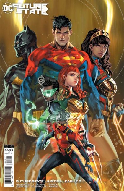 Future State: Justice League Future State: Justice League, Part 2 / Justice League Dark, Prophéties: Part 2 |  Issue#2B | Year:2021 | Series:  | Pub: DC Comics | Kael Ngu Cardstock Variant