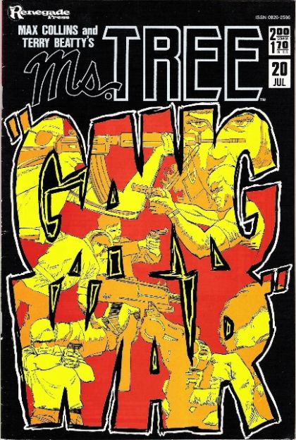 Ms. Tree Muerta Means Death chapter 5- The Gathering Storm; 6- Double Cross |  Issue#20 | Year:1985 | Series: Ms. Tree | Pub: Renegade Press |