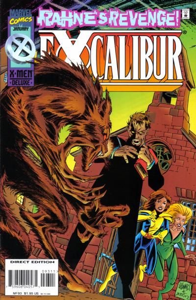 Excalibur, Vol. 1 The Spire |  Issue#93A | Year:1996 | Series: Excalibur | Pub: Marvel Comics | Deluxe Direct Edition