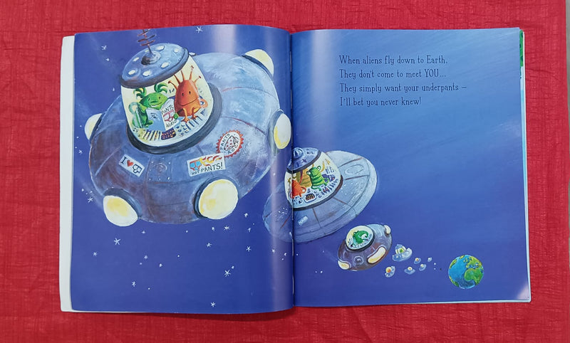 Aliens Love Underpants! | Story Book with Big Pictures and Little Text | For 3-5 Years Old | Paperback | SKU: 2405_101_A101
