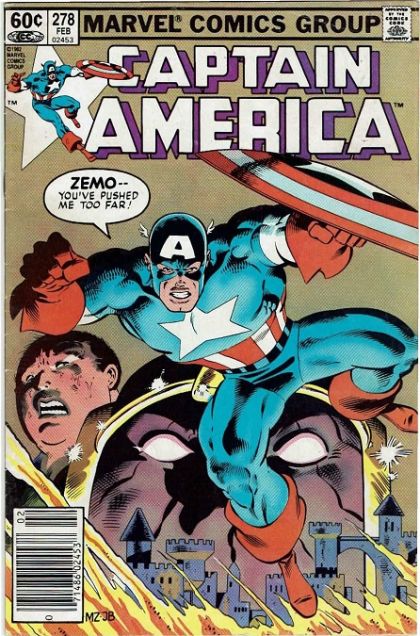 Captain America, Vol. 1 Oh, Thus be it Forever... |  Issue#278B | Year:1982 | Series: Captain America | Pub: Marvel Comics |