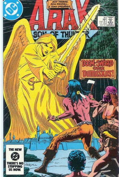 Arak The Sword In The Sky / The Path Of Souls |  Issue#35A | Year:1984 | Series:  | Pub: DC Comics | Direct Edition