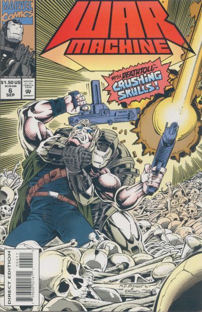 War Machine, Vol. 1 Instant Karma's Gonna Get You! |  Issue#6A | Year:1994 | Series: War Machine | Pub: Marvel Comics | Direct Edition