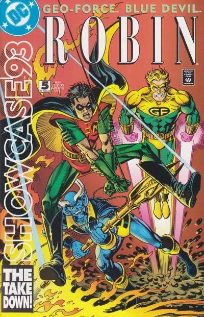 Showcase '93 The Take Down / Seed of Destruction / Ghost in the Machine |  Issue#5A | Year:1993 | Series: Showcase | Pub: DC Comics |