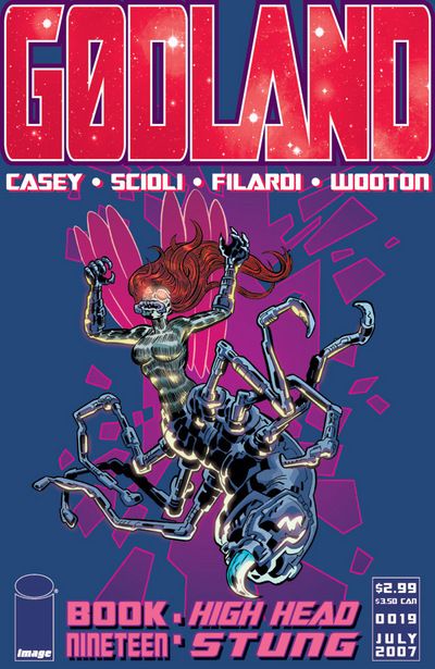 Godland High Head Stung |  Issue#19 | Year:2007 | Series: Godland | Pub: Image Comics |