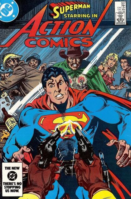 Action Comics, Vol. 1 The Artistic Thefts of Terra-Man! / Yesterday Once More |  Issue#557A | Year:1984 | Series:  | Pub: DC Comics | Direct Edition