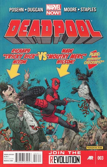 Deadpool, Vol. 4 Dr. Strange Lives (Or How I Learned Deadpool Was Da Bomb) |  Issue#3A | Year:2012 | Series: Deadpool | Pub: Marvel Comics | Geof Darrow Regular