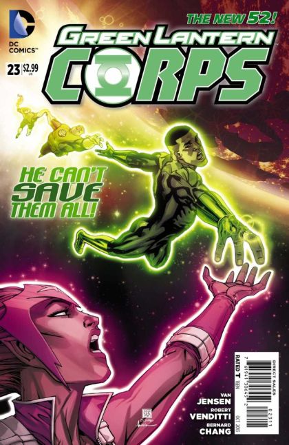 Green Lantern Corps, Vol. 2 A Date With The Executioner |  Issue#23A | Year:2013 | Series: Green Lantern | Pub: DC Comics | Bernard Chang Regular