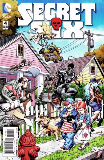 Secret Six, Vol. 4 Friends in Low Places |  Issue#4A | Year:2015 | Series: Secret Six | Pub: DC Comics | Dale Eaglesham Regular Cover