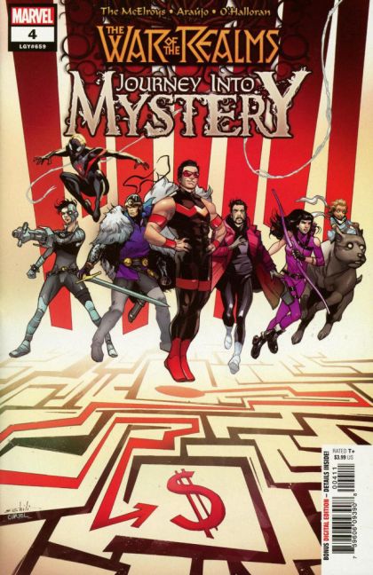 War of the Realms: Journey Into Mystery War of the Realms - Chapter Four: "Near the Mulberries" |  Issue#4A | Year:2019 | Series:  | Pub: Marvel Comics | Regular Valerio Schiti Cover