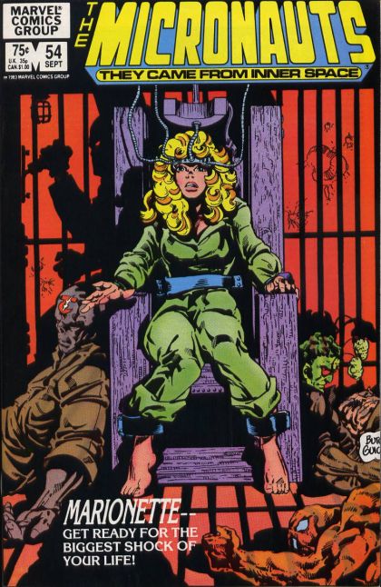Micronauts, Vol. 1 Murder-1 |  Issue#54 | Year:1983 | Series: Micronauts | Pub: Marvel Comics |