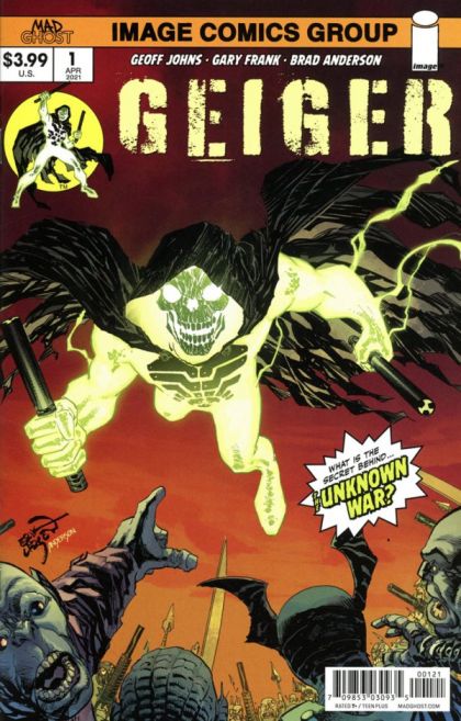 Geiger, Vol. 1  |  Issue#1B | Year:2021 | Series: The Unnamed | Pub: Image Comics | Erik Larsen Variant