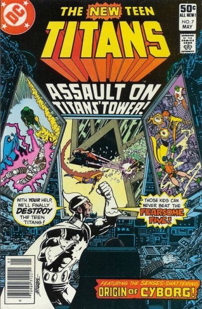 The New Teen Titans, Vol. 1 Assault On Titans' Tower |  Issue#7B | Year:1981 | Series: Teen Titans | Pub: DC Comics |
