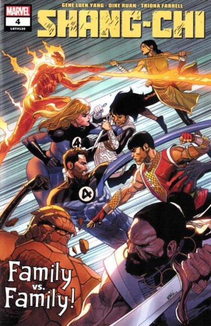 Shang-Chi, Vol. 2 "Shang-Chi vs. the Marvel Universe, Part 4" |  Issue#4E | Year:2021 | Series:  | Pub: Marvel Comics | Leinil Francis Yu & Sunny Gho Variant