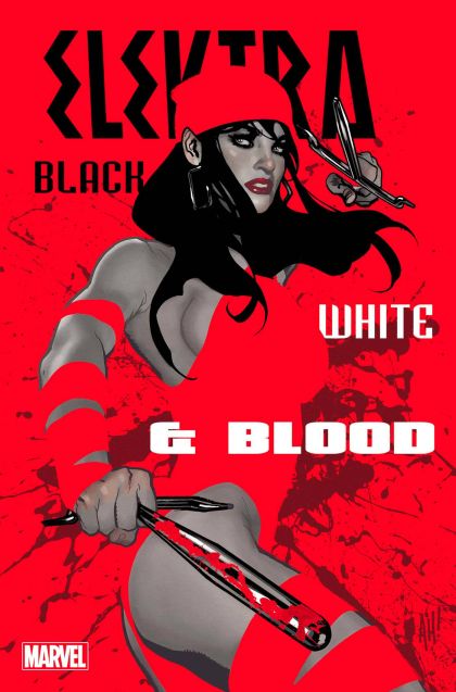 Elektra: Black, White & Blood Cut and Run; Verité; Yokai |  Issue#2A | Year:2022 | Series:  | Pub: Marvel Comics | Regular Adam Hughes Cover