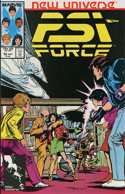 Psi Force "The Candyman" |  Issue#12A | Year:1987 | Series: New Universe | Pub: Marvel Comics | Direct Edition