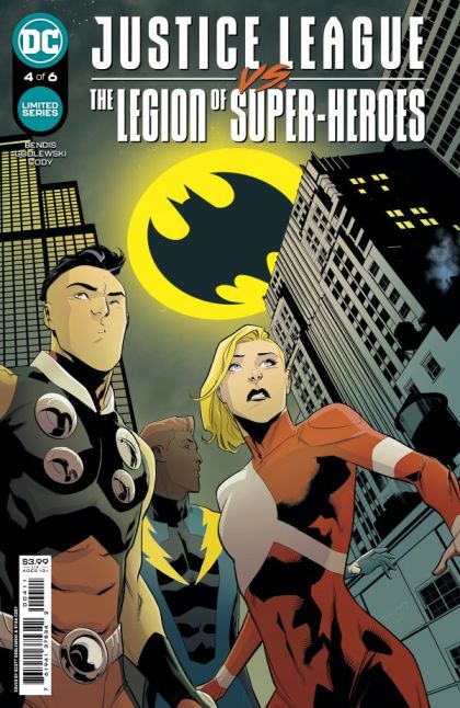 Justice League vs. The Legion of Super-Heroes The Gold Lantern Saga |  Issue#4A | Year:2022 | Series:  | Pub: DC Comics | Scott Godlewski Cover